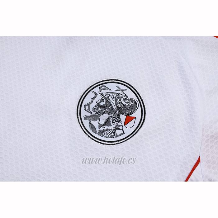 Chandal del Ajax Manga Corta 2025-2026 Blanco - Pantalon Corto